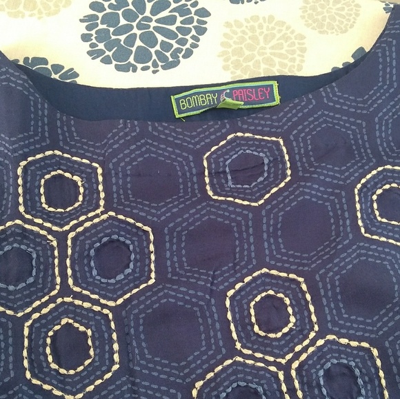 Beautiful Blue Bombay Paisley Maxi Dress!! 💙 - Picture 2 of 5